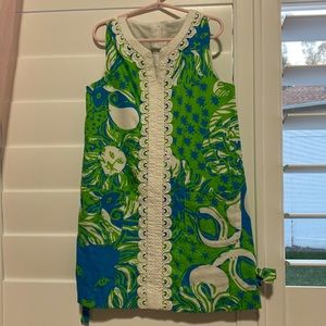 Girls size 7 Lilly Pulitzer shift dress